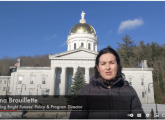 Video thumbnail of Anna in front of Vermont State House